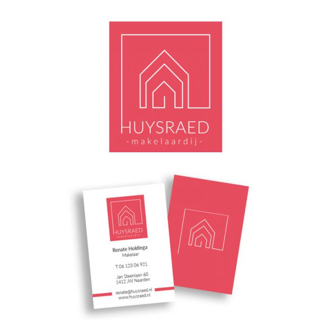 Huysraed - logo en huisstijl