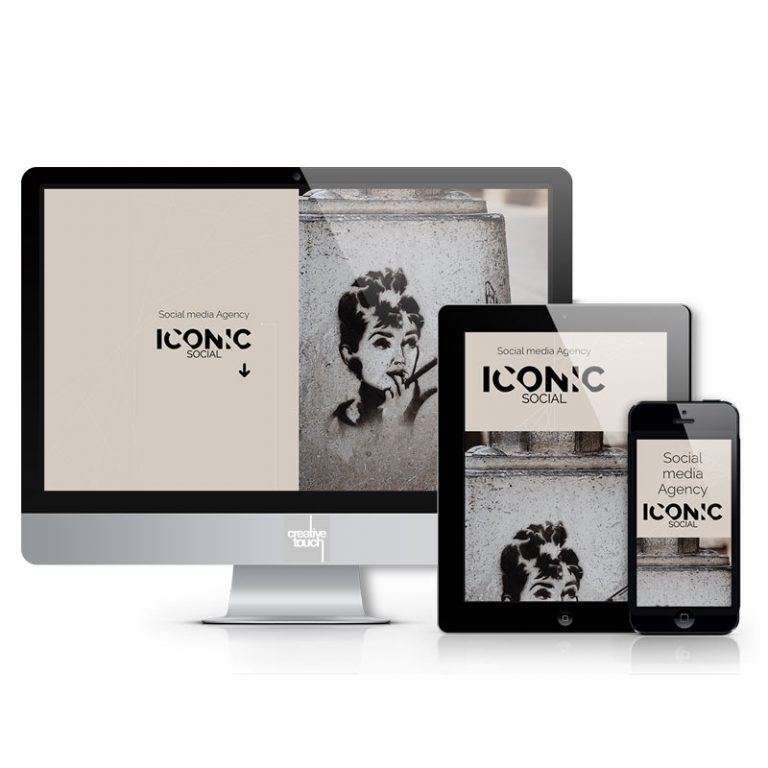 Website ICONIC Social Responsive website ICONIC Social